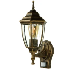 Antike Wand Außenleuchte Nizza mit Sensor