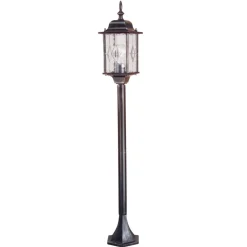 Antike Wegeleuchte THOMPSON H:123,5cm rustikal IP43