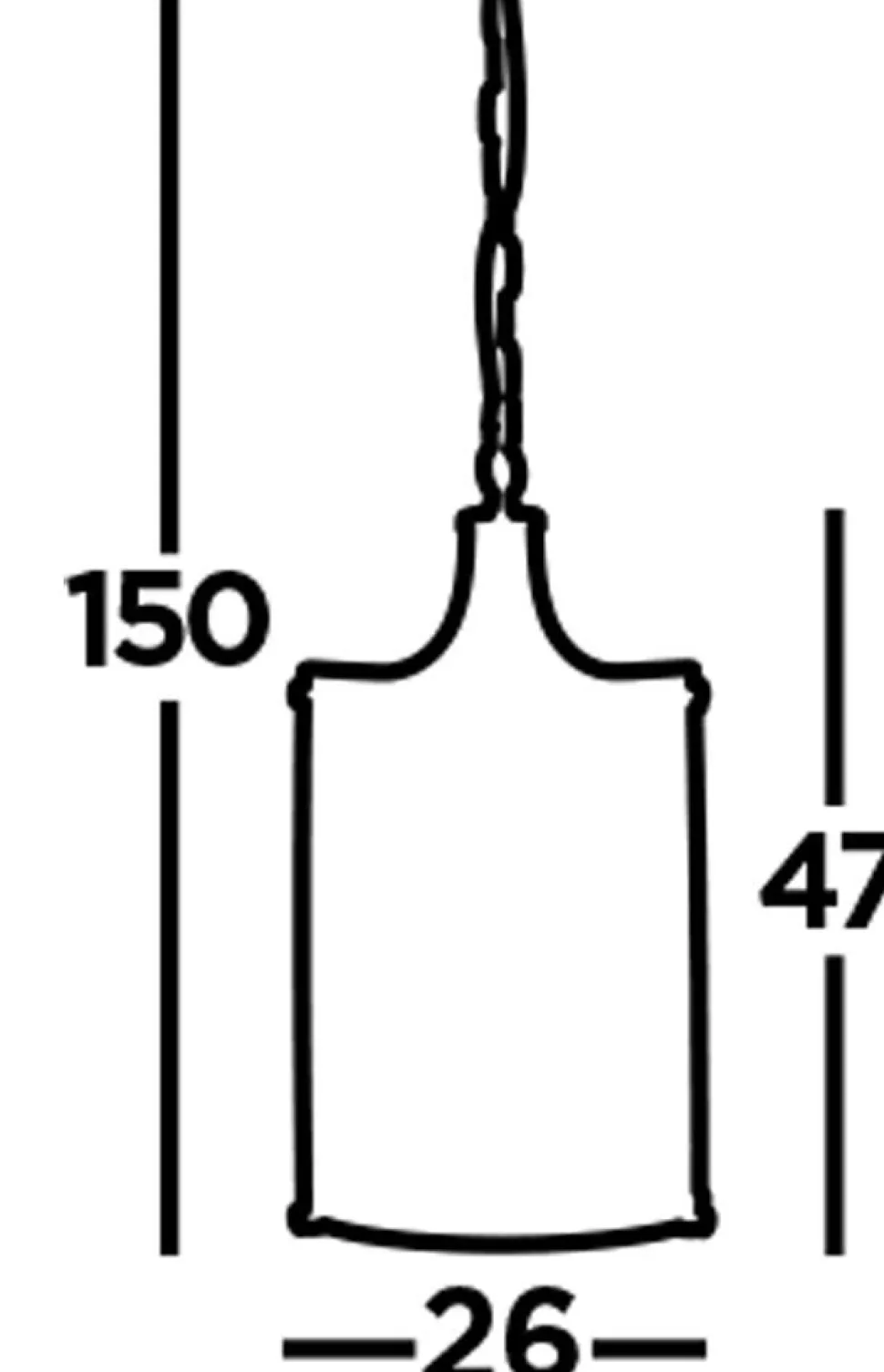 Art Déco Pendelleuchte Schwarz Ø 26 cm Kristall 2x E14