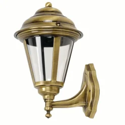 Außen Beleuchtung Messing Terrasse Haus Rustikal