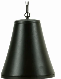 Außen Hängelampe Schwarz Ø26cm Aluminium IP44 Modern