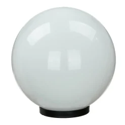Außen Kugellampe Ø30 cm Weiß IP44 E27