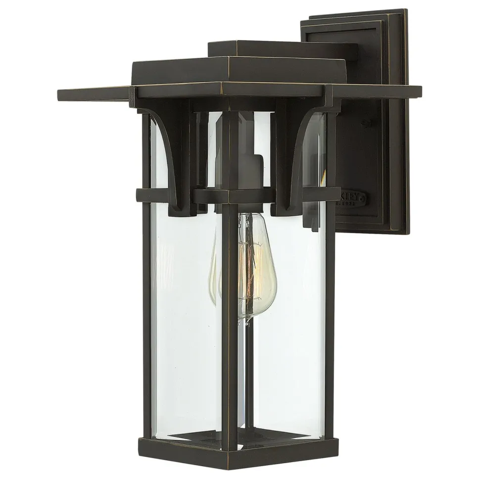 Außen Laterne in Bronze Vintage eckig IP44 Haustür