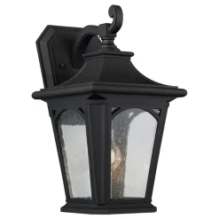 Außen Laterne Schwarz Haus Hof IP44 wetterfest