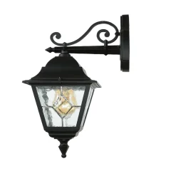 Außen Laterne Schwarz Rustikal IP43 Haustür Hof