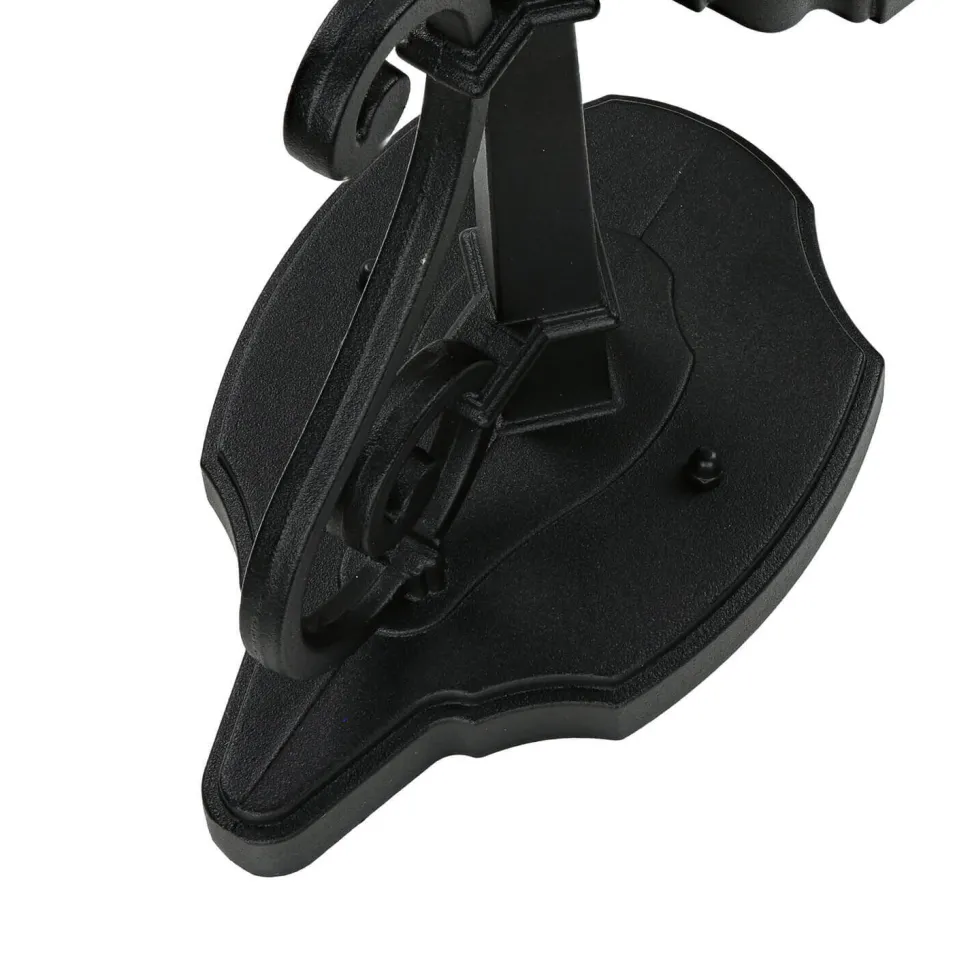 Außen Laterne Schwarz Rustikal IP43 Haustür Hof