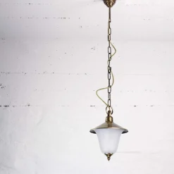 Außen Pendelleuchte aus Echt-Messing Ø20cm ANDROS