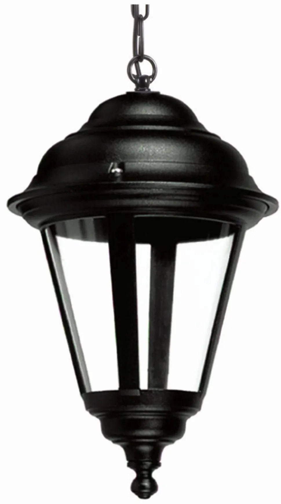 Außen Pendelleuchte Schwarz E27 witterungsbeständig