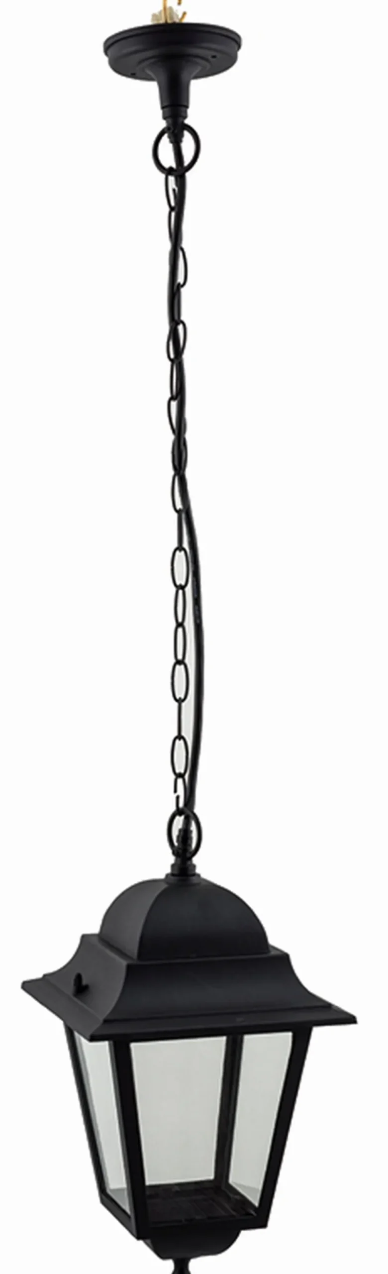 Außen Pendelleuchte Schwarz E27 Rustikal Outdoor