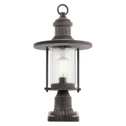 Außen Standlampe 44 cm Maritim in Zink antik