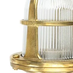 Außen Standleuchte Messing H:25cm Garten Weg