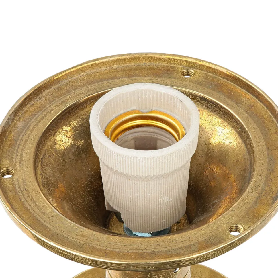 Außen Standleuchte Messing H:25cm Garten Weg