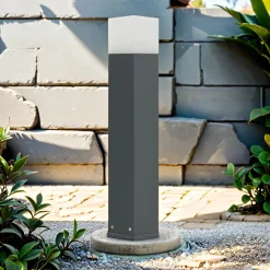 Außen Stehleuchte Anthrazit IP44 wetterfest 58cm