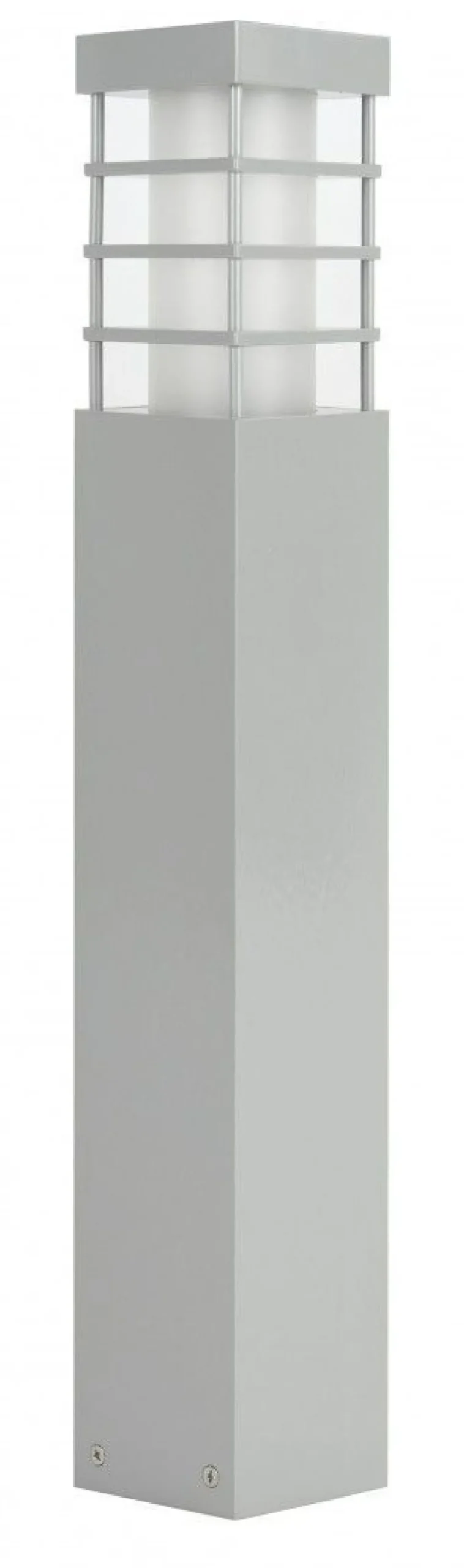 Außen Stehleuchte 50cm IP54 wetterfest in Silber