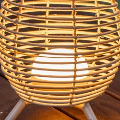 Außen Tischlampe Akku IP54 LED Fernbedienung Dimmer