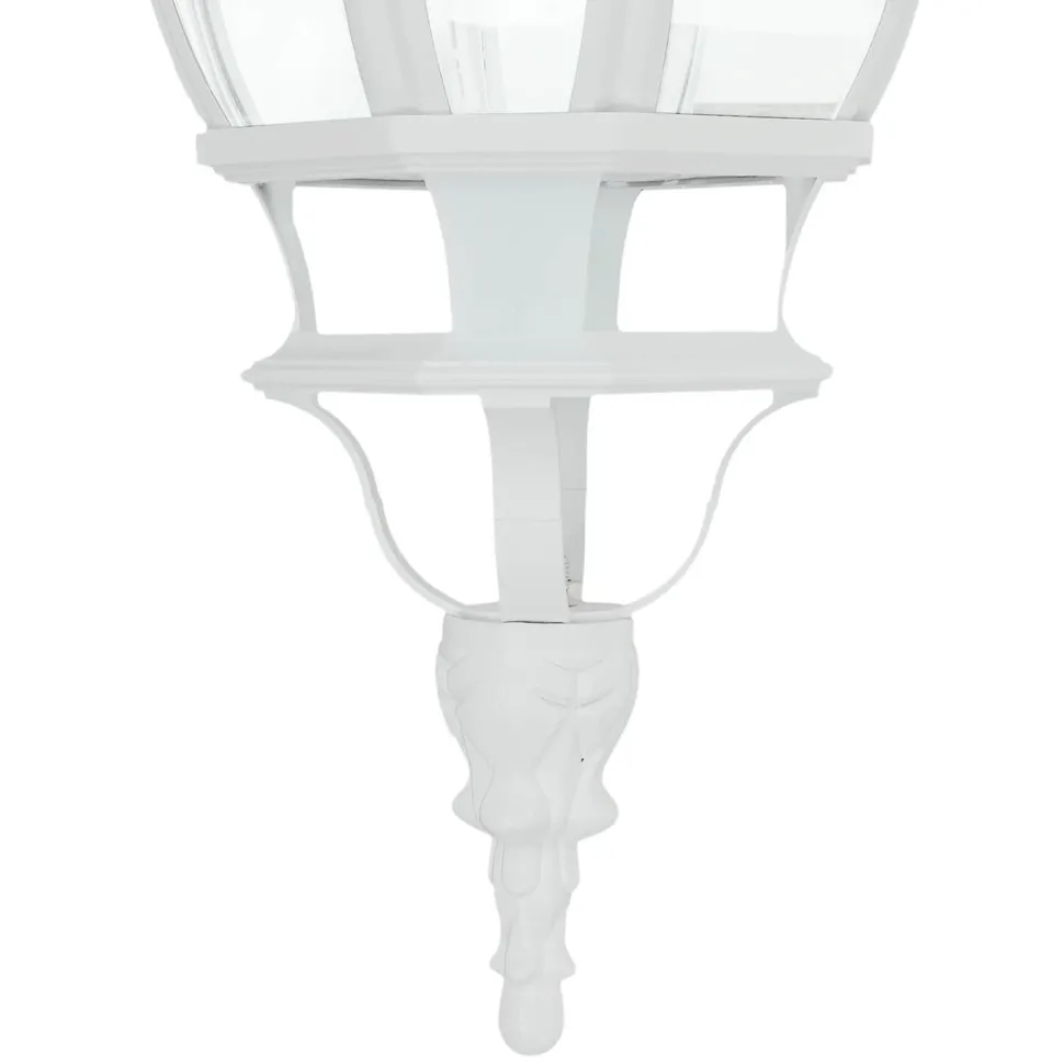 Außen Wandlampe BREST Gartenlaterne weiß wetterfest