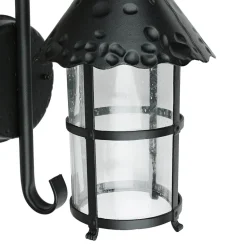 Außen Wandlampe Schwarz regenfest Rustikal TOURNAI
