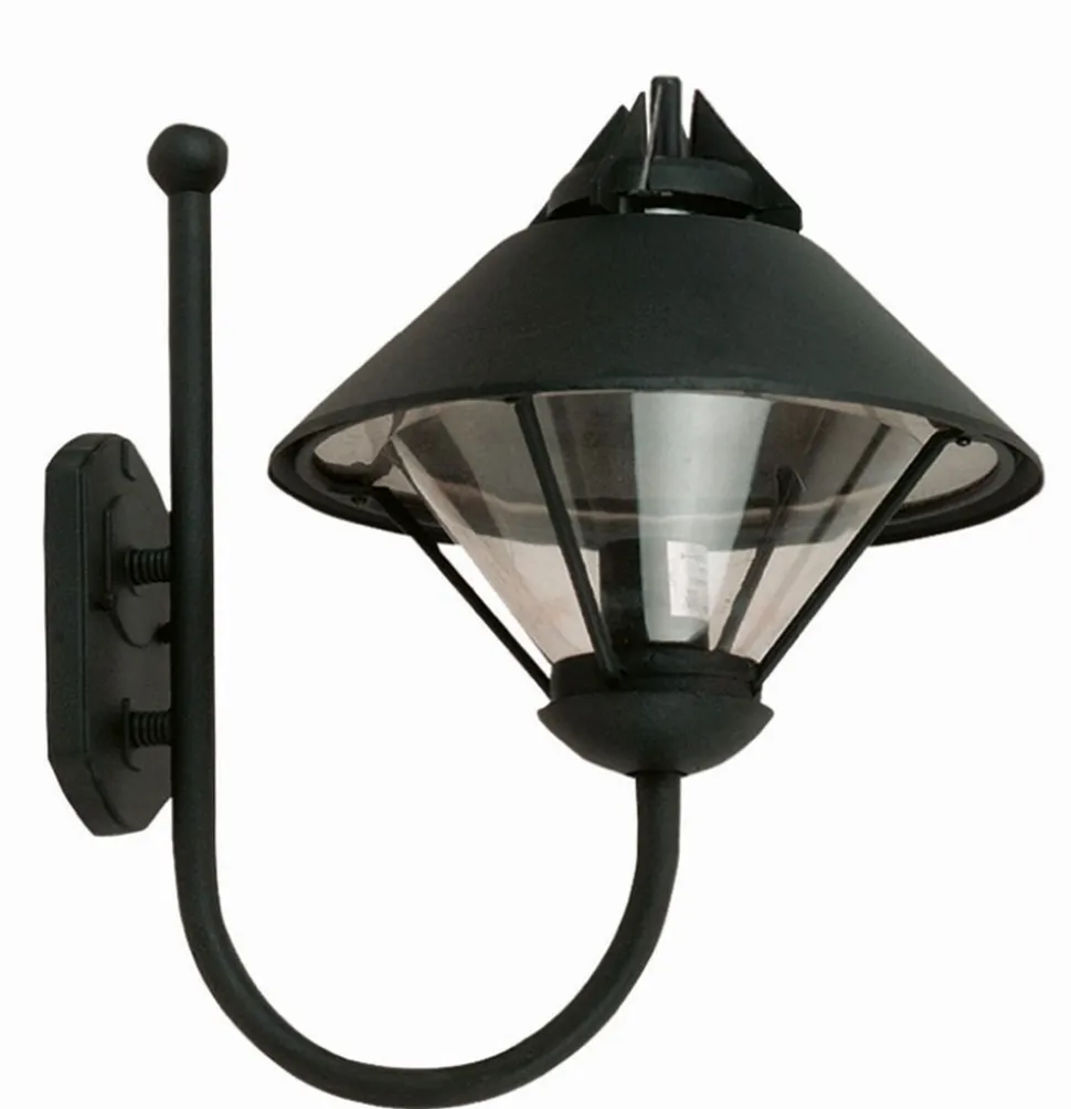 Außen Wandlampe Schwarz Rustikal IP43 E27 KAILIDA