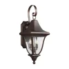 Außen Wandlampe SOUTH elegant IP44 in Bronze antik