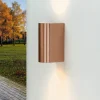 Außen Wandleuchte AALBORG in Kupfer Up Down