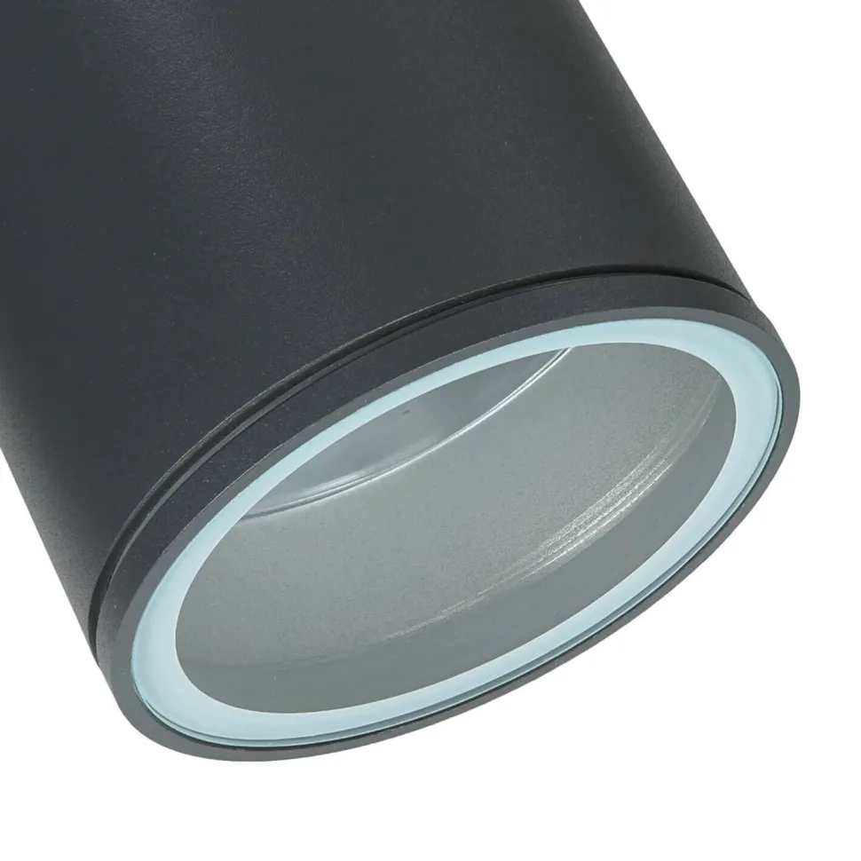 Außen Wandleuchte Anthrazit IP44 E27 Ø11cm H:21cm