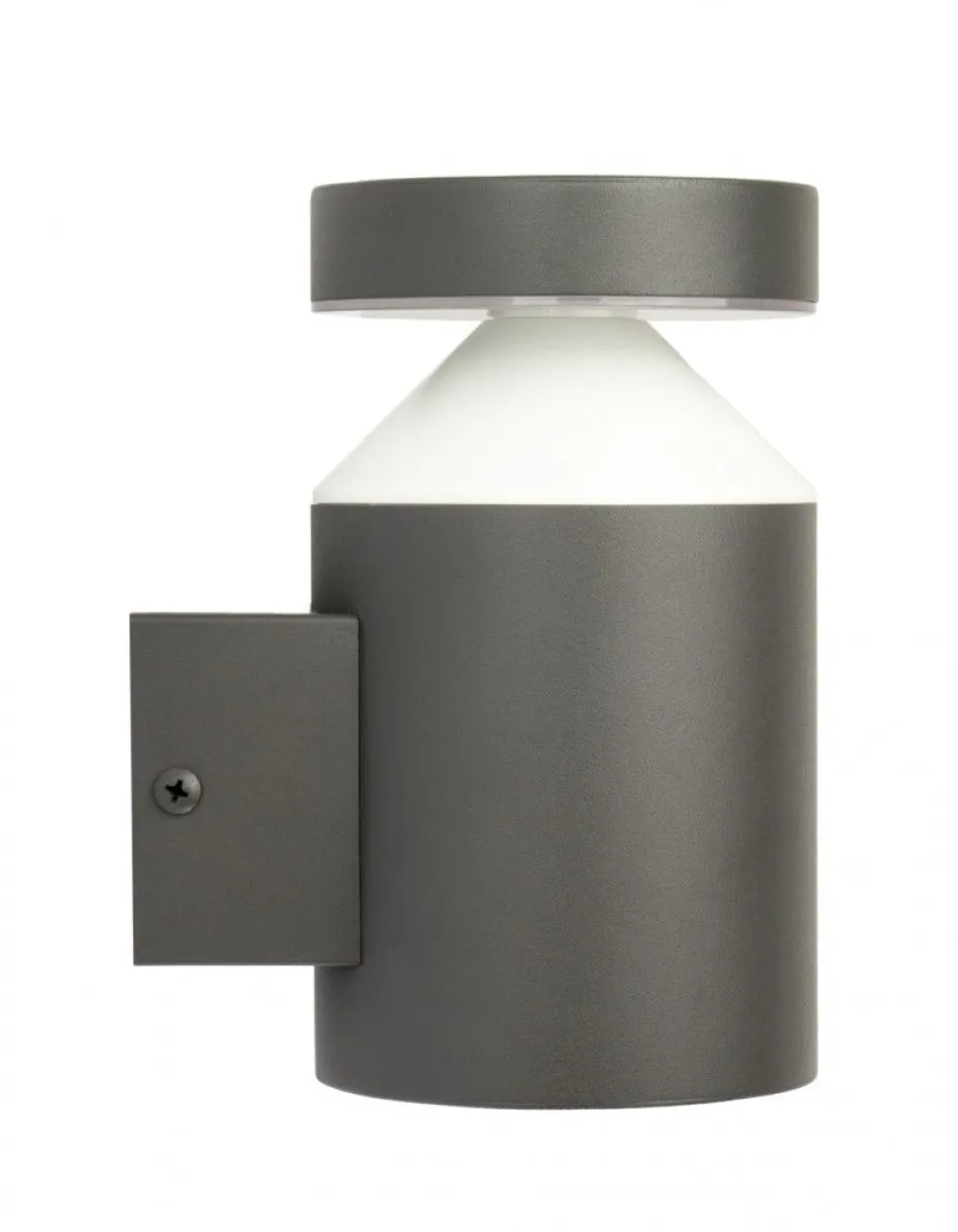 Außen Wandleuchte LED Anthrazit IP44 Edelstahl