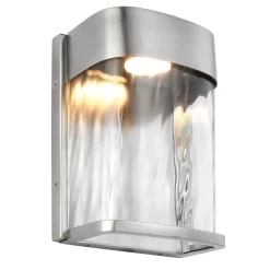 Außen Wandleuchte LED eckig IP44 Vintage Hauseingang