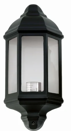 Außen Wandleuchte LINETTE Schwarz Rustikal IP44 E27