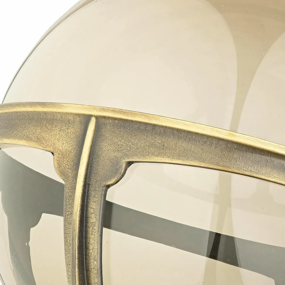 Außen Wandleuchte Messing Vintage IP43 Haus Hof