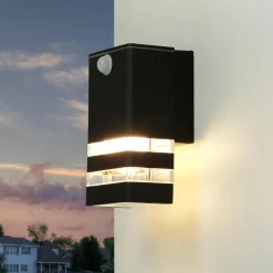 Außen Wandleuchte mit Bewegungsmelder E27 wetterfest