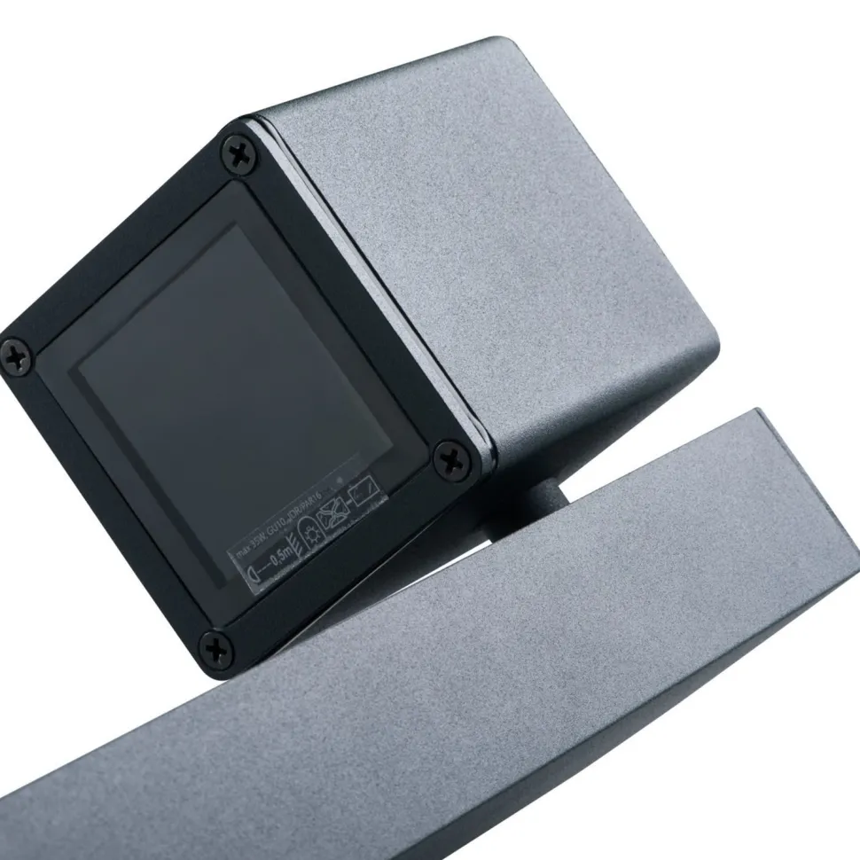 Außenlampe Anthrazit Aluminium 50 cm Garten weg