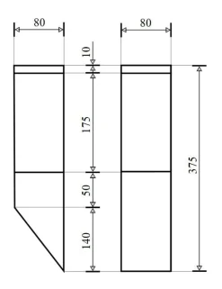 Außenlampe für Hof und Garten