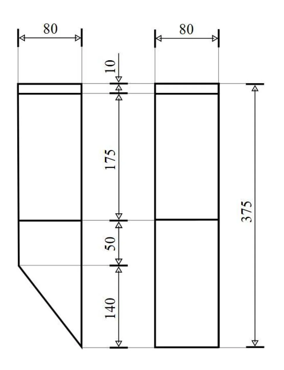 Außenlampe für Hof und Garten
