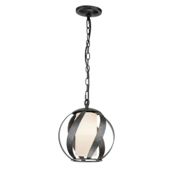 Außenlampe Glas Metall E27 IP44 H: max. 287,3 cm Modern