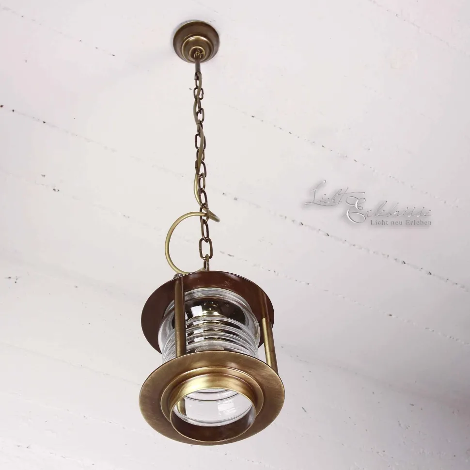 Außenlampe Hängend MYKO aus Messing rostfrei