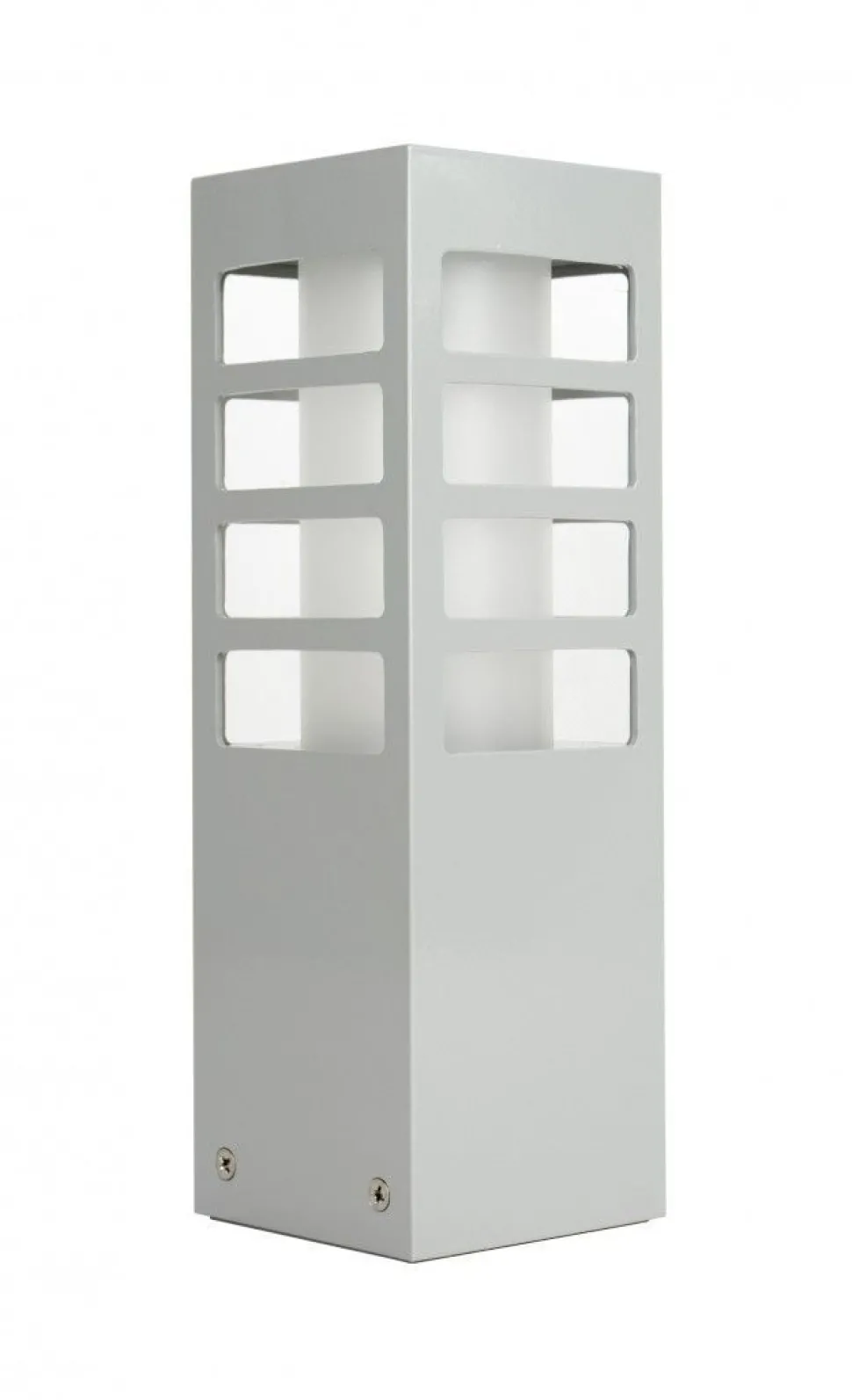 Außenlampe in Silber 25cm klein wetterfest IP54