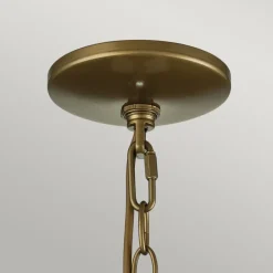 Außenlampe IP44 D: 30,5 cm E27 in Messing antik Vintage