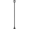 Außenlampe IP44 Schwarz E27 200 cm Aluminium Modern