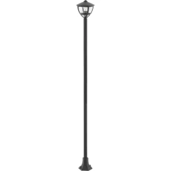Außenlampe IP44 Schwarz E27 200 cm Aluminium Modern
