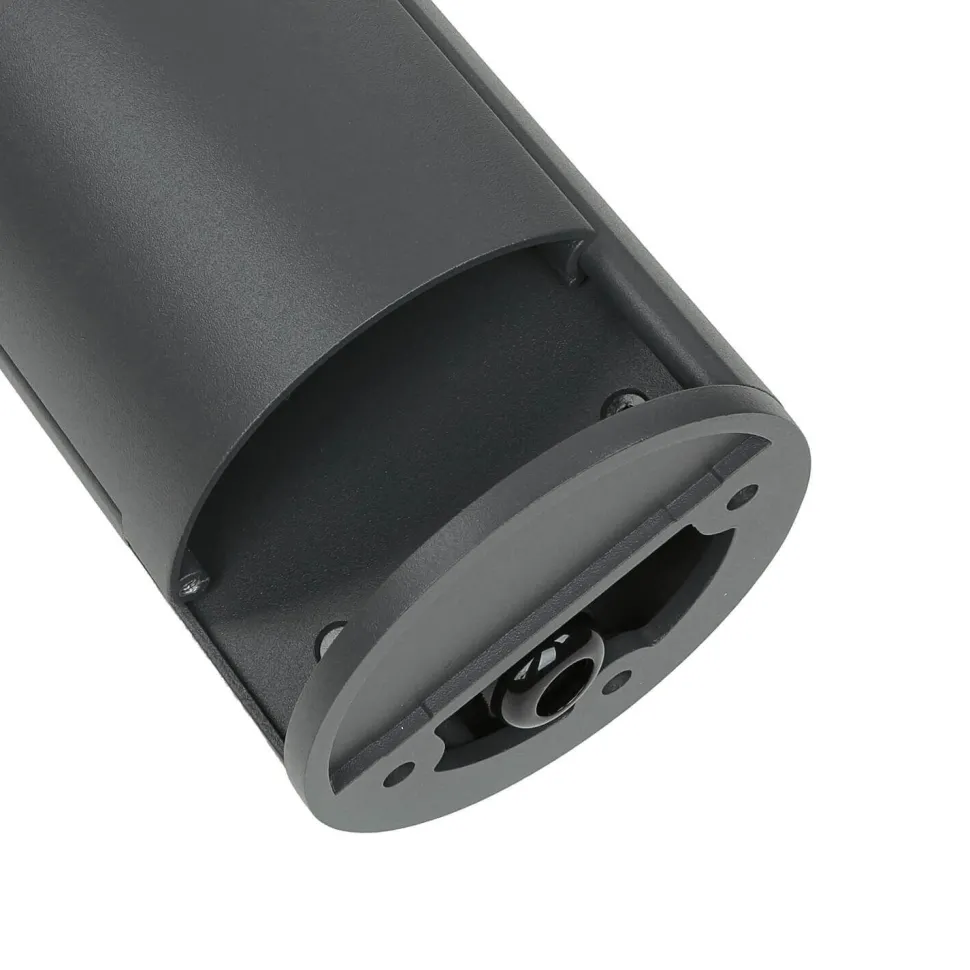 Außenlampe mit Steckdose Anthrazit 46,5cm blendarm