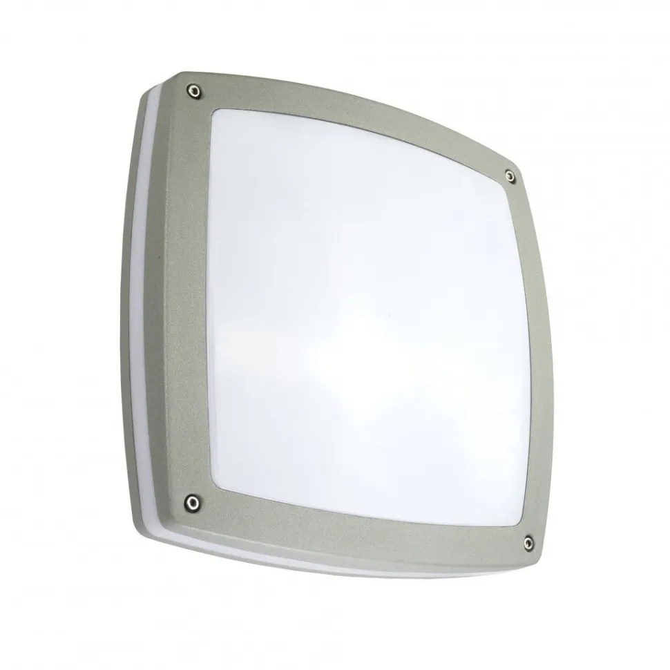 Außenlampe MOLEN in Silber blendarm 2x E27 IP44