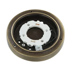 Außenlampe Rund Messing Wand Haus Terrasse