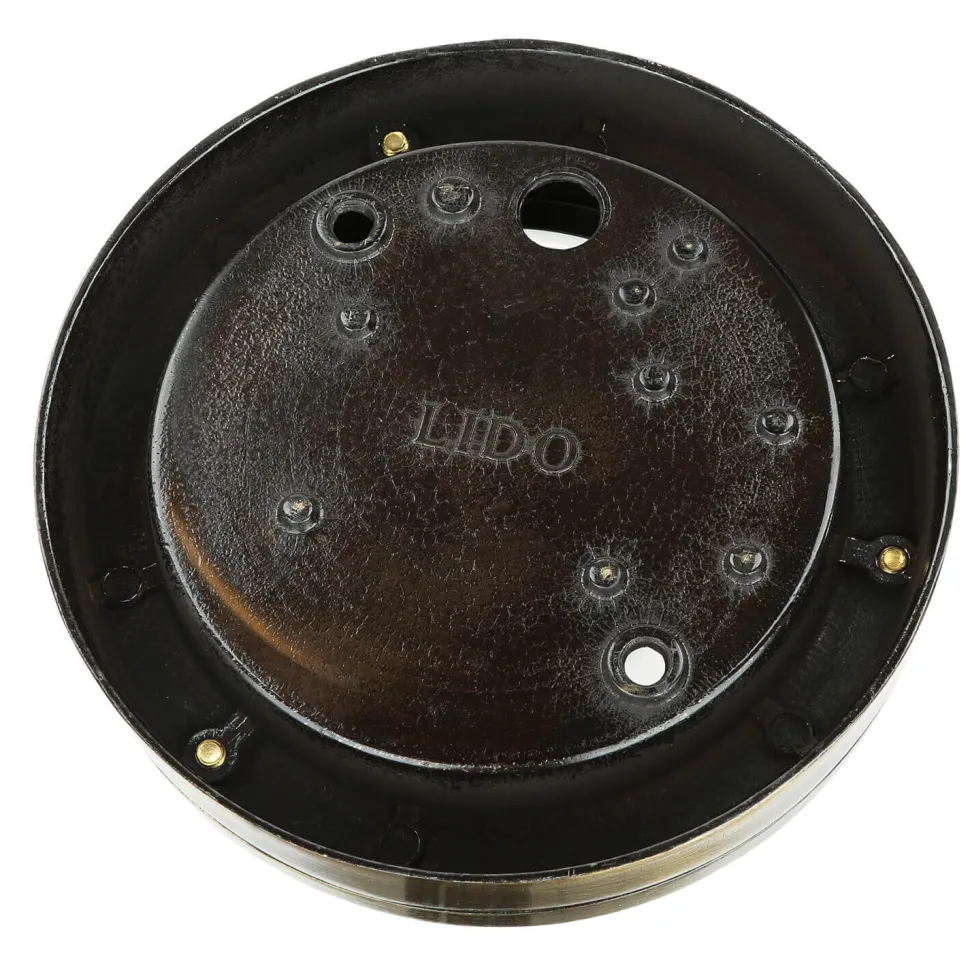 Außenlampe Rund Messing Wand Haus Terrasse