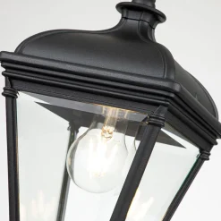 Außenlampe Schwarz B: 18 cm H: max. 141,2 cm E27