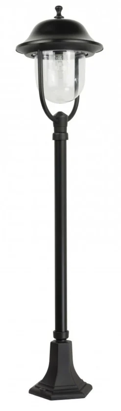 Außenlampe Schwarz 117cm IP43 E27 wetterfest