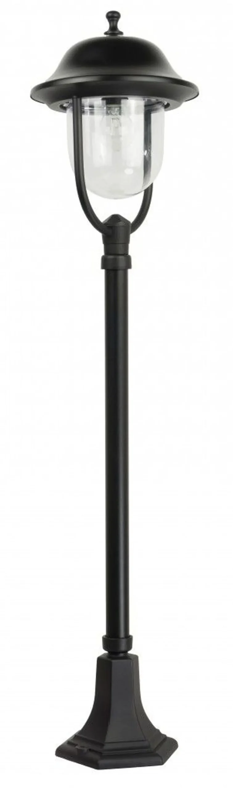 Außenlampe Schwarz 117cm IP43 E27 wetterfest