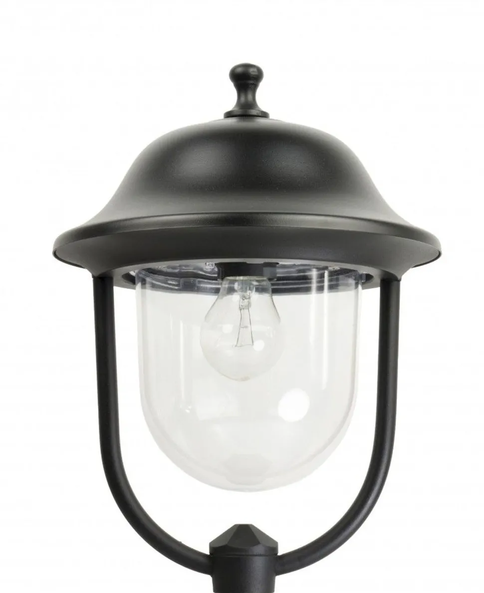 Außenlampe Schwarz 117cm IP43 E27 wetterfest