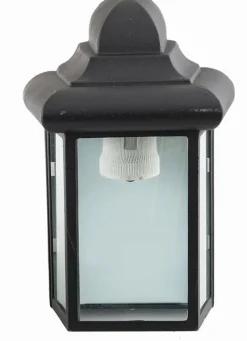 Außenlampe Schwarz E27 regengeschützt JOHNA