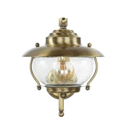 Außenlampe Terrasse aus Messing in Antik PYRGOS