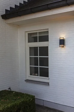 Außenlampe Wand Aluminium Up Down H: 23,5 cm IP54 GU10